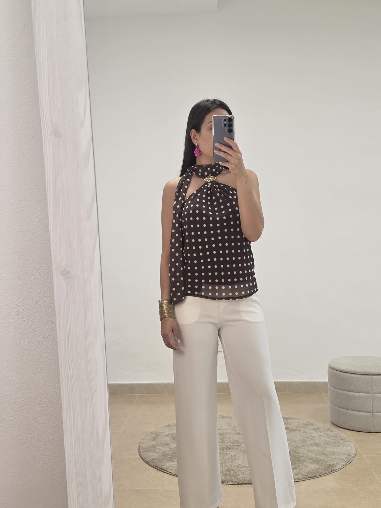 Blusa lunares