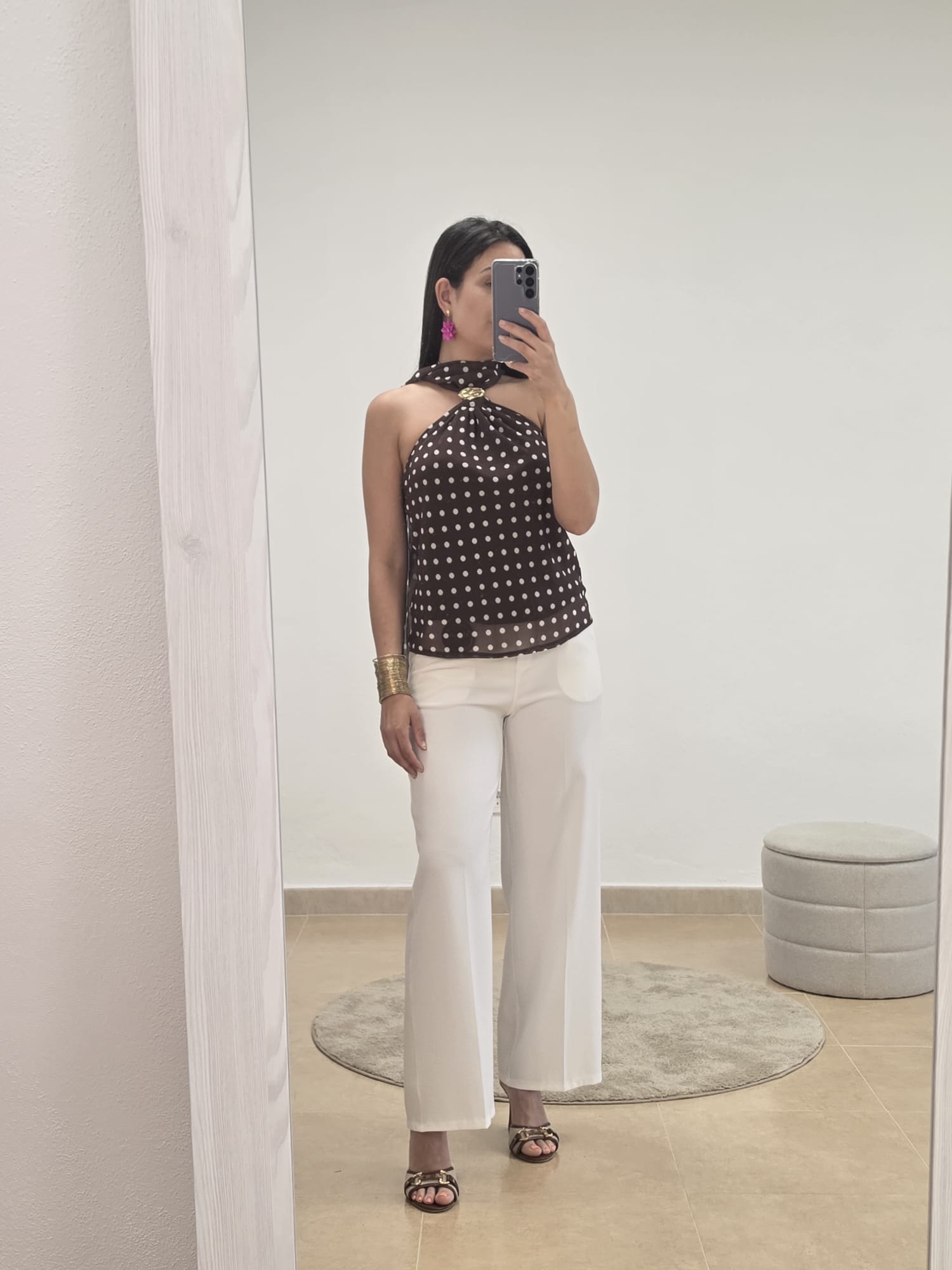 Blusa lunares