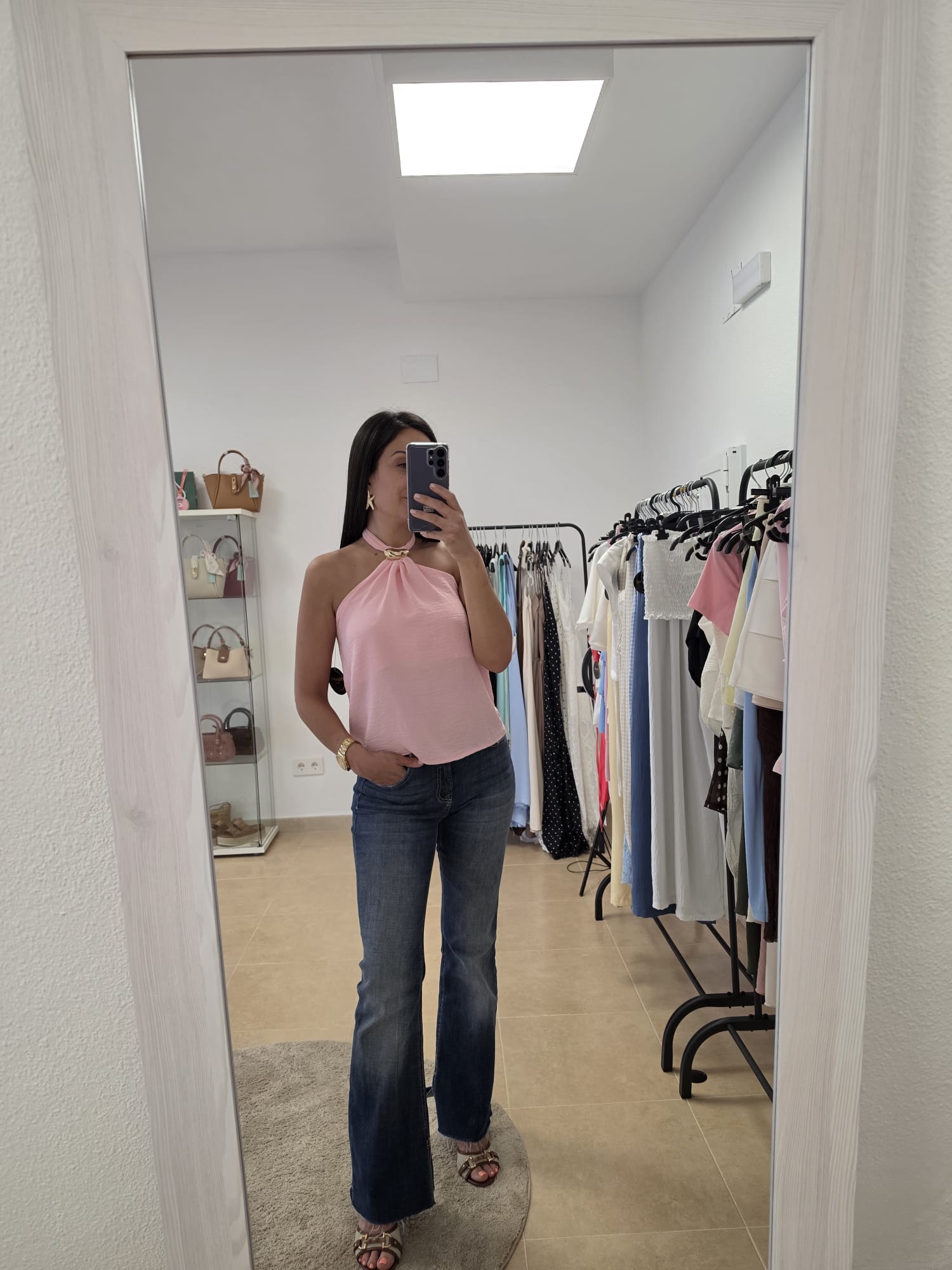 Blusa broche