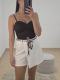 Falda pantalón lazo