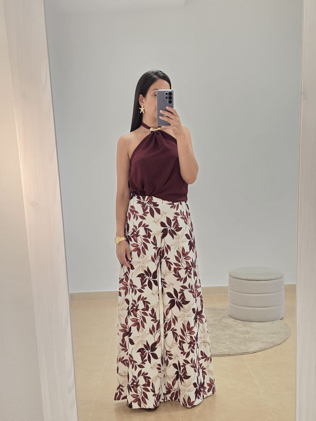 Pantalón estampado