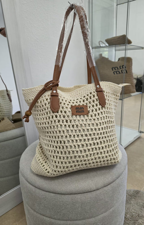 Bolso cesta detalle