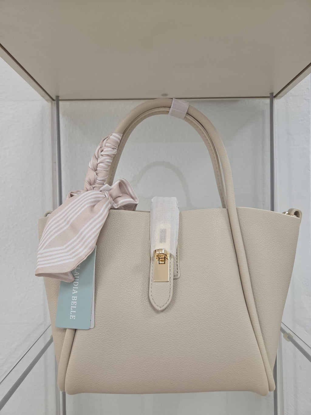 Bolso tote lazo