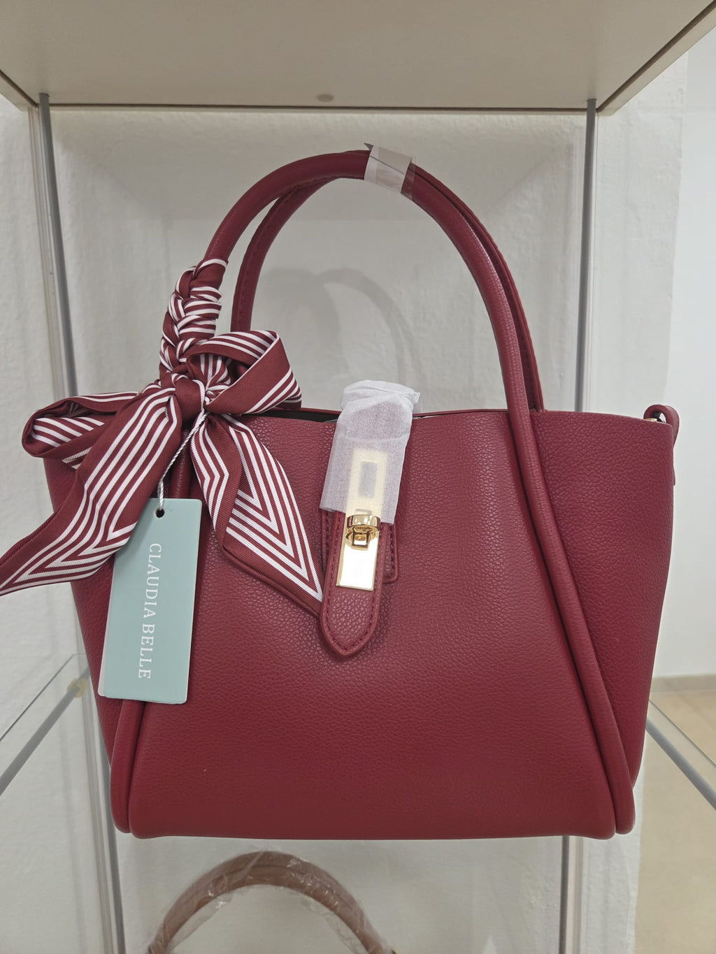 Bolso tote lazo