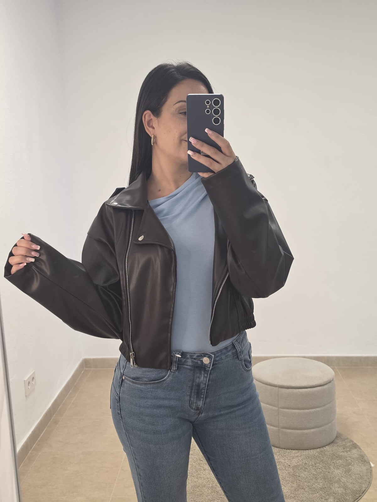Chaqueta Bomber
