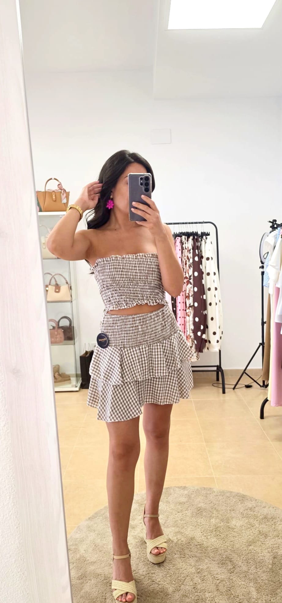 Conjunto Falda Vichy