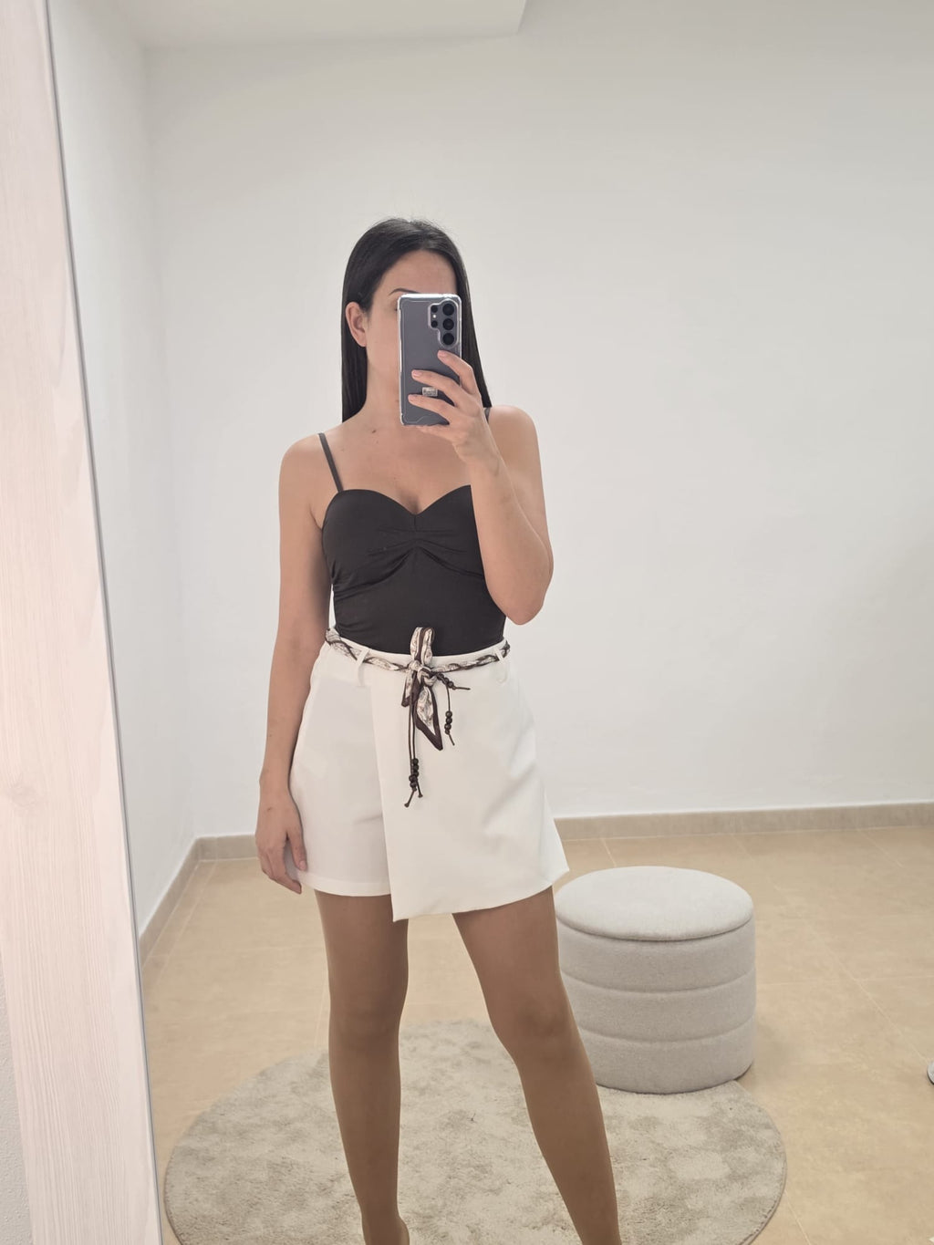 Falda pantalón lazo