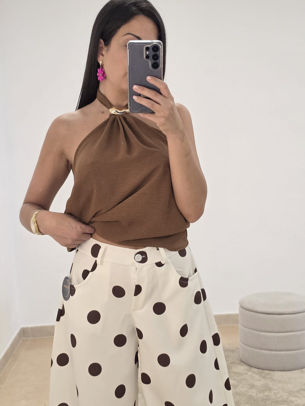 Pantalón lunares