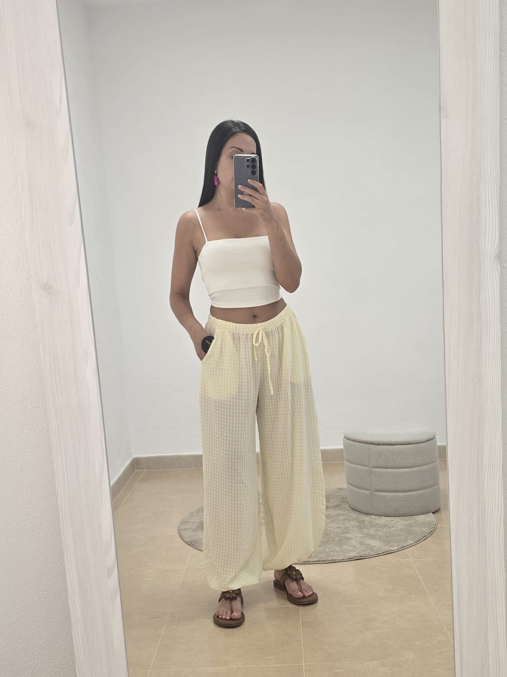 Pantalón Vichy