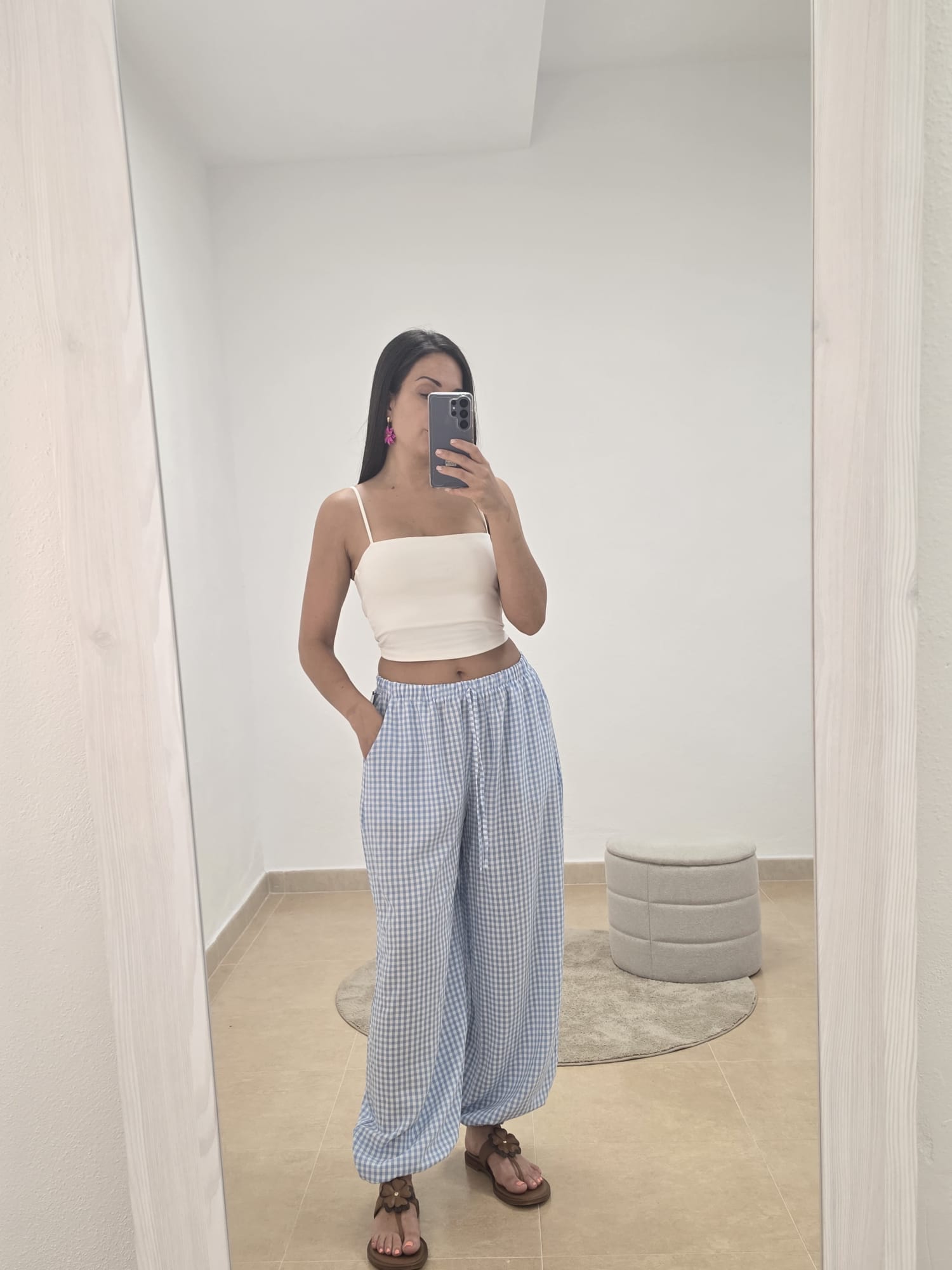 Pantalón Vichy