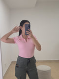 Polo manga corta