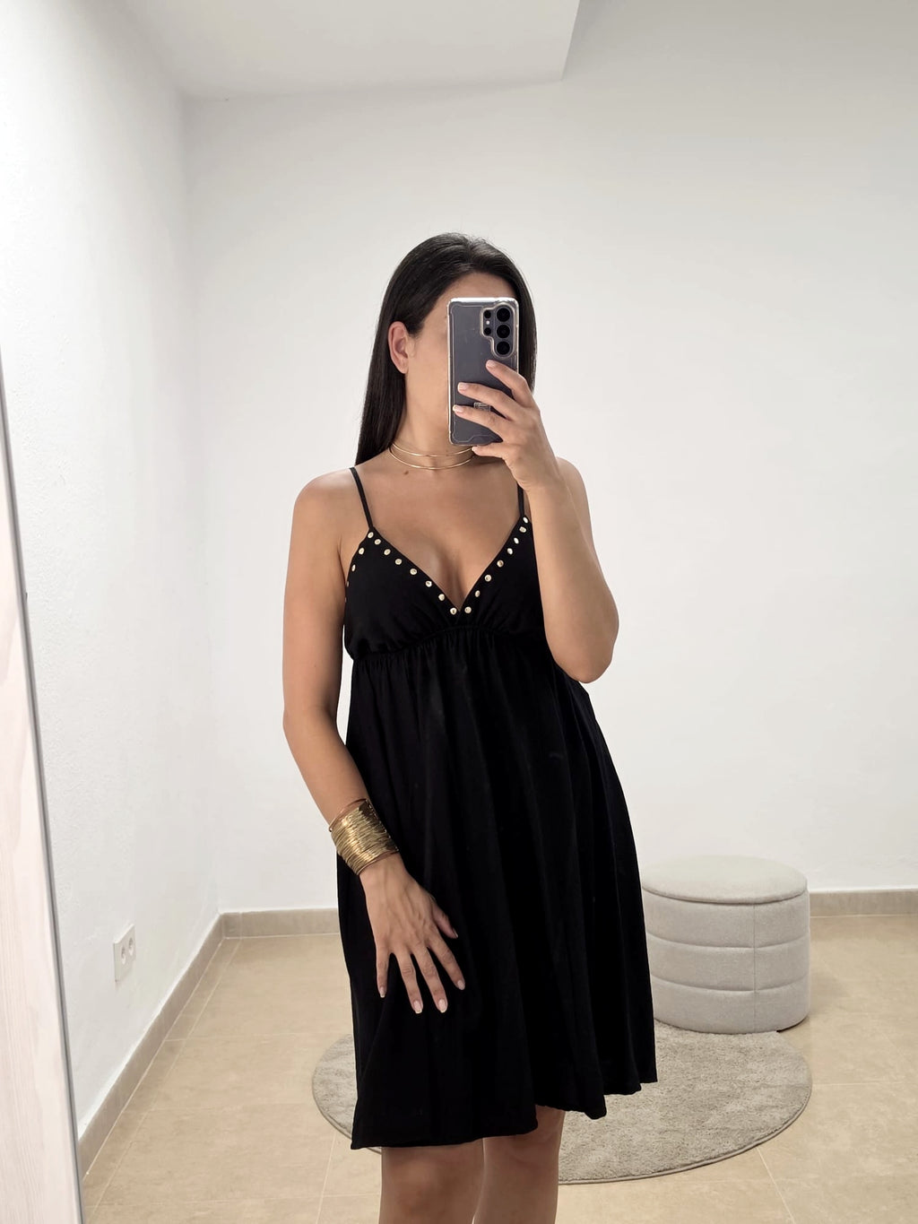 Vestido Tachuelas