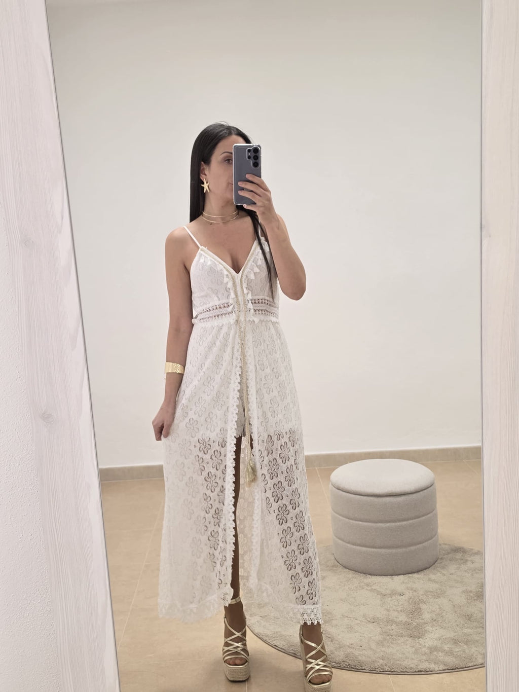 Mono Santorini blanco